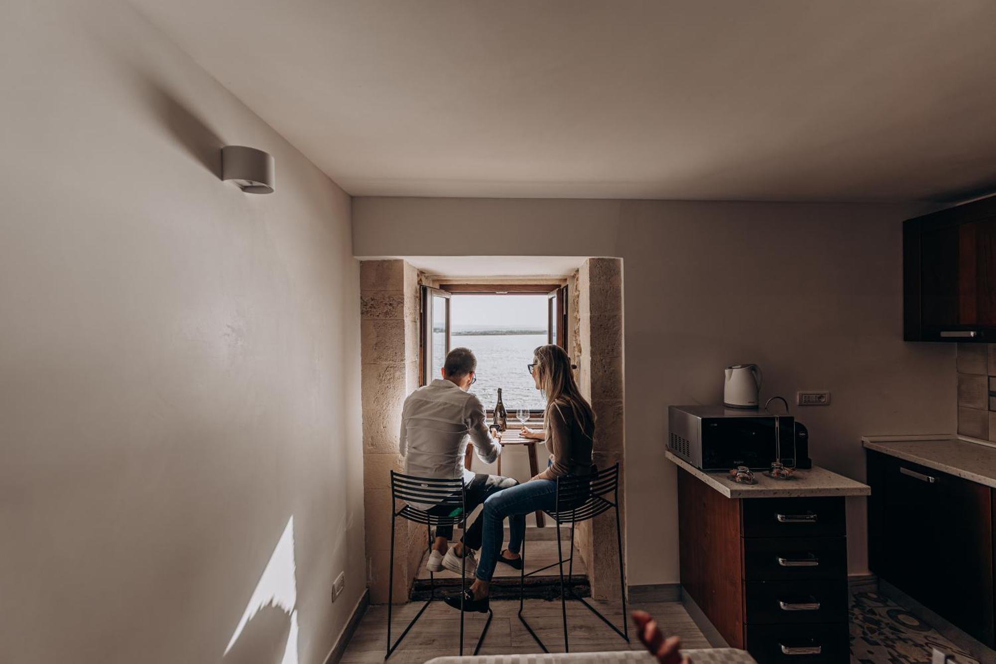 Ferienwohnung L'Alba E Il Tramonto Vista Mare Syrakus Exterior foto