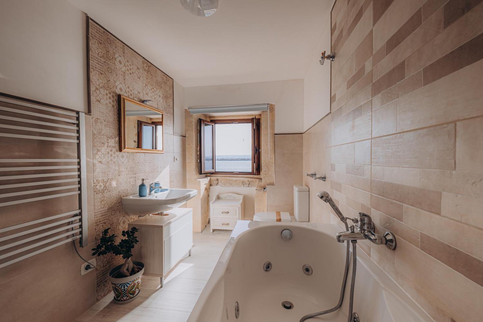 Ferienwohnung L'Alba E Il Tramonto Vista Mare Syrakus Exterior foto